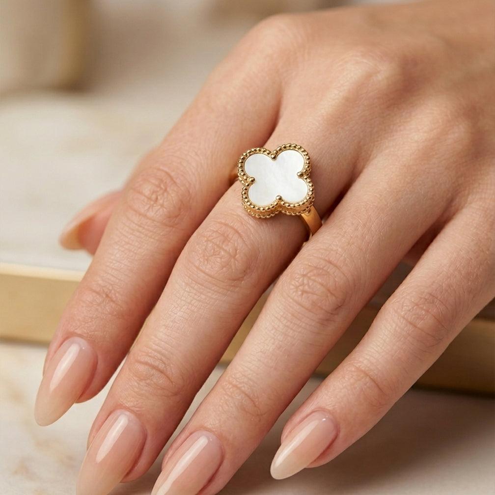 White Clover Ring