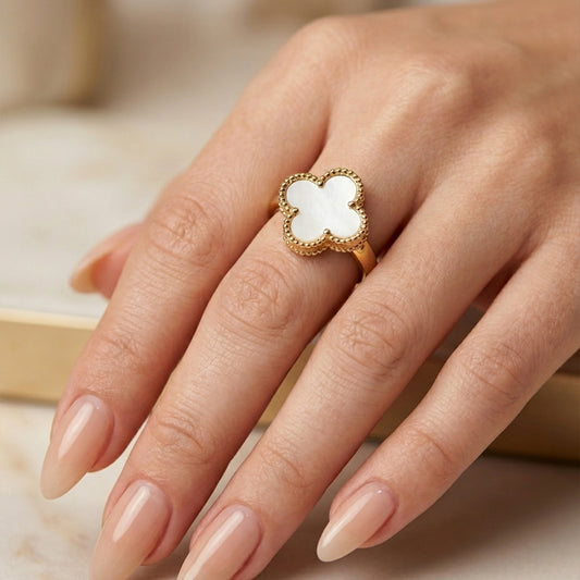 White Clover Ring
