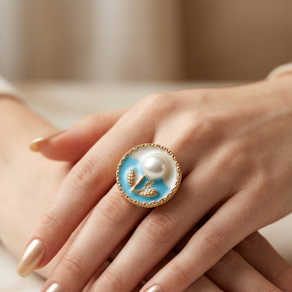 Ocean Pearl Ring