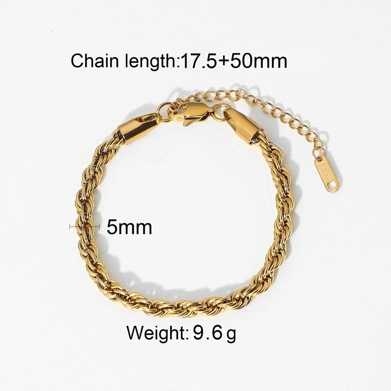 Golden Trio Layered Bracelets
