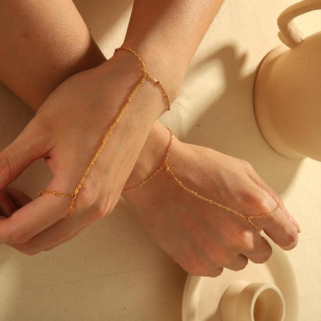 Finger Ring Bracelet
