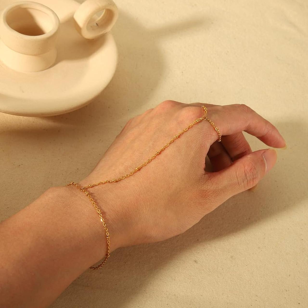 Finger Ring Bracelet